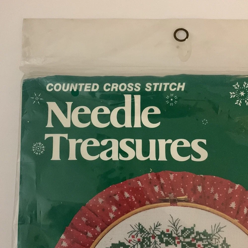 VTG Needle Treasures Spirit of Christmas Counted Cross Stitch Kit Marcia Harris